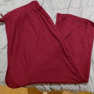 Burgundy Lounge Pants
